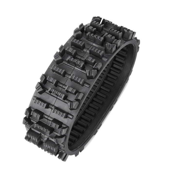 Snow Tires Sandmobile Conversion for Axial SCX10 (Aluminium, Rubber) Band en/of Velg Yeahrun 