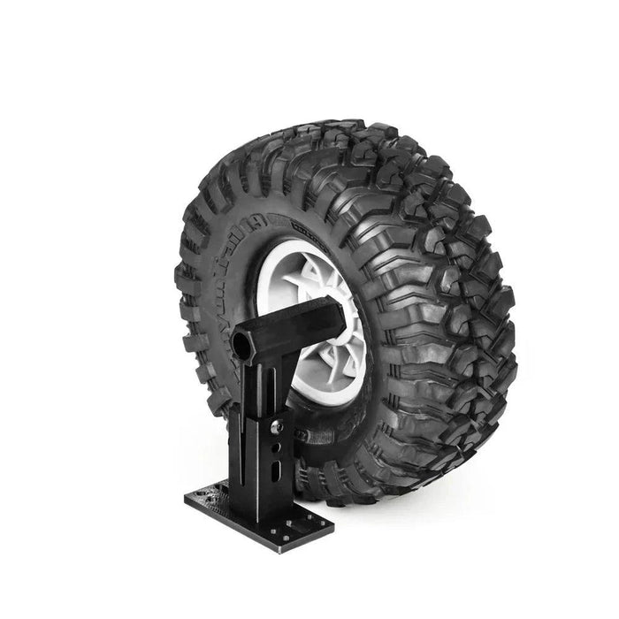 Spare Wheel Tire Bracket for 1/10 1/8 80-140mm Wheel Tire (Plastic) R007-90/45 - upgraderc
