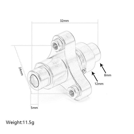 Speed Run Center Locker Spool Gear for Arrma 1/8 (Aluminium) ARA310991 Onderdeel New Enron 
