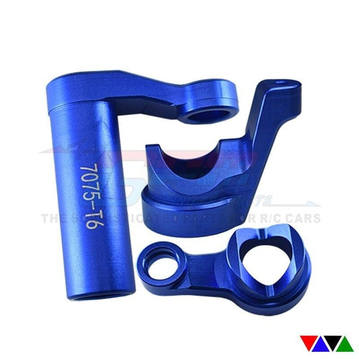 Steering Assembly kit for Traxxas Sledge 1/8 (Aluminium) Onderdeel GPM blue 