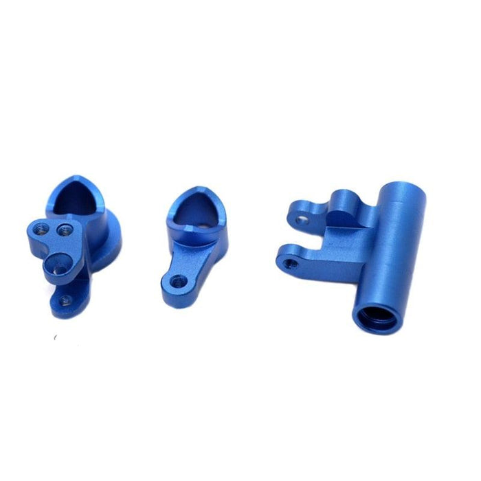 Steering Bellcrank Set for Losi Lasernut U4 (Metaal) Onderdeel upgraderc Blue 