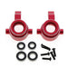 Steering Blocks w/ Bearing for Traxxas Sledge 1/8 (Aluminium) 9635 Onderdeel upgraderc Red 