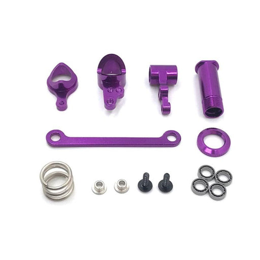Steering Clutch Assembly Set for WLtoys 1/12, 1/14 (Metaal) Onderdeel upgraderc Purple 