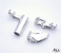 Steering Component for Tekno 1/10 (Aluminium) Onderdeel upgraderc Silver 