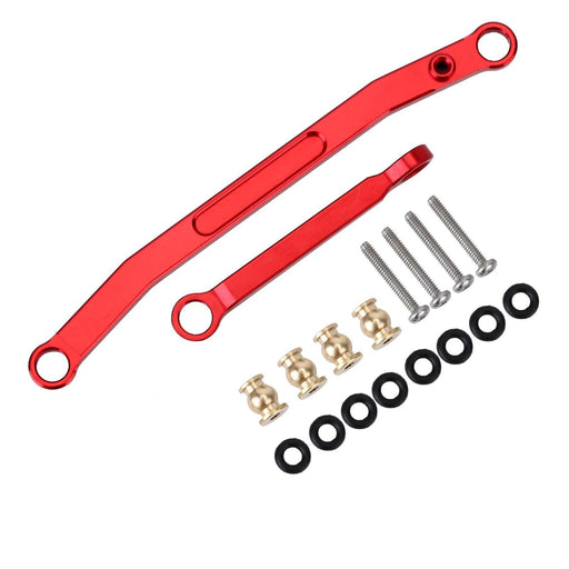 Steering Link for Axial SCX24 1/24 (Aluminium) Onderdeel Injora Red 