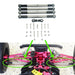 Steering Links Set for ARRMA KRATON 6S 1/8 (RVS) AR330230+AR330221 - upgraderc