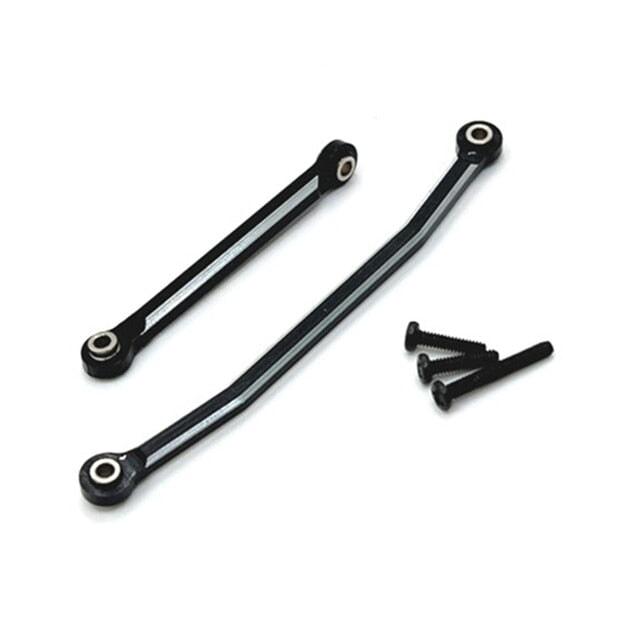 Steering Rod Link for FMS FCX24 1/24 (Metaal) Onderdeel upgraderc Black 