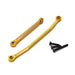 Steering Rod Link for FMS FCX24 1/24 (Metaal) Onderdeel upgraderc Yellow 