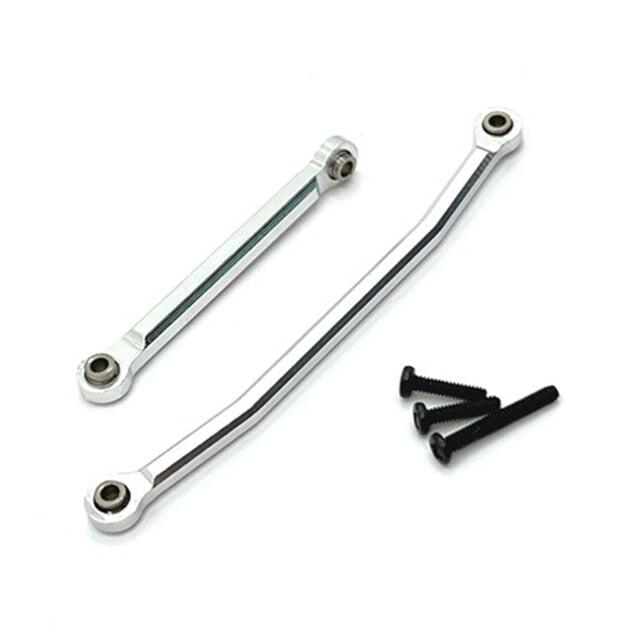 Steering Rod Link for FMS FCX24 1/24 (Metaal) Onderdeel upgraderc Silver 