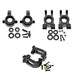 Steering/Caster Blocks & Rear Stub Axle Carriers Set for Traxxas Sledge 1/8 (Aluminium) Onderdeel upgraderc Black 