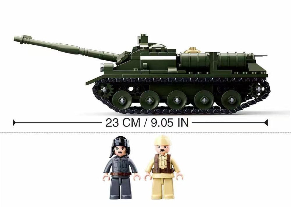 SU 85 Tank Destroyer Model Building Blocks (338 Stukken) - upgraderc