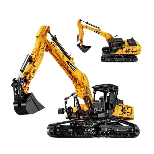 SY485H Excavator 712017 Model Building Blocks (1022 Stukken) - upgraderc