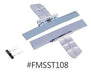 Tail Landing Gear Door for FMS 1400mm P51B (Plastic) Onderdeel FMS DD 