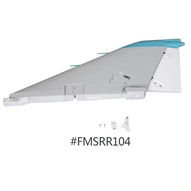 Tail Wing for FMS F4 80mm (Schuim) Onderdeel FMS Rudder 