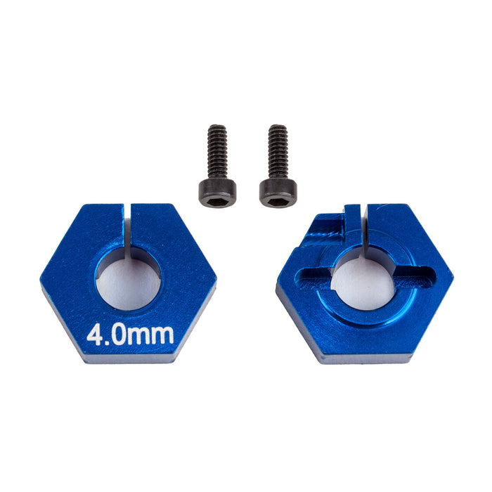 4.0mm Clamping Wheel Hexes for Team Associated RC10B6 1/10