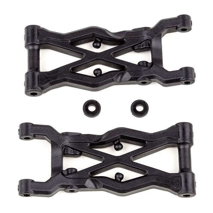 Rear Suspension Arms, 75mm for Team Associated RC10B6.2 1/10