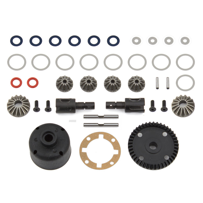 Front & Rear Gear Diff Kit  for Team Associated RC10B64 4WD 1/10