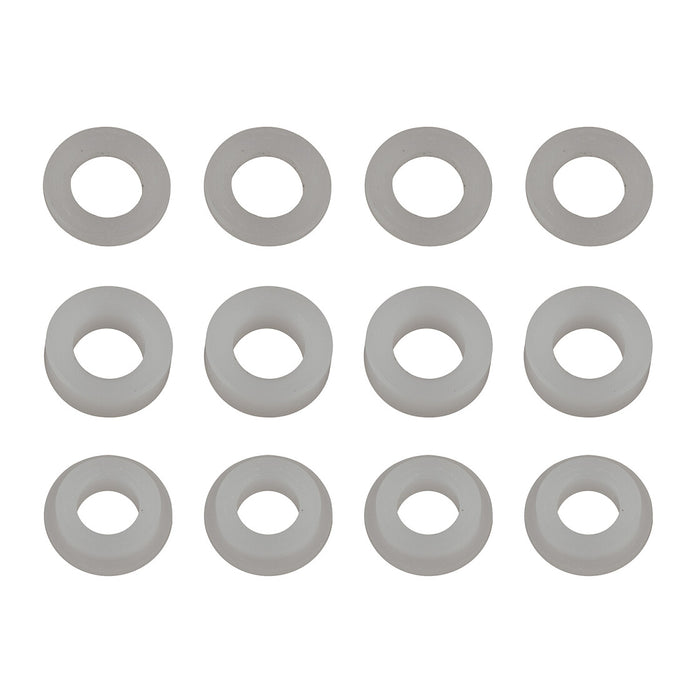 12mm Machined Shock Spacers, V2 for Team Associated RC10B6 FT 1/10