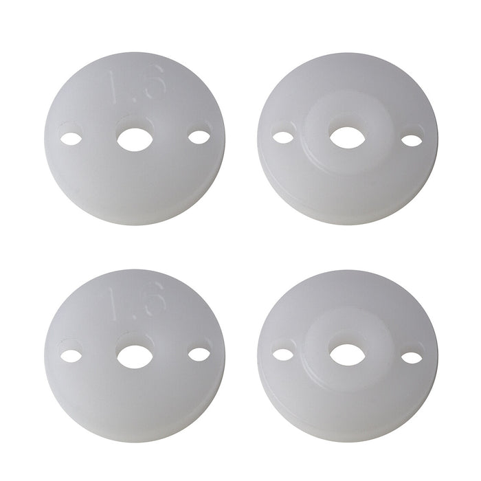 12mm V2 Shock Pistons, 2mm, 2x1.6mm for Team Associated RC10B6.1 FT 1/10