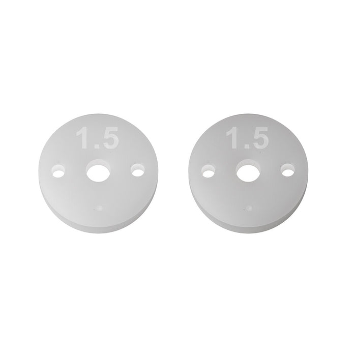 Pistons d'amortisseur 13mm, 2,5mm, 2x1,5 pour Team Associated RC10B6.4 FT 1/10