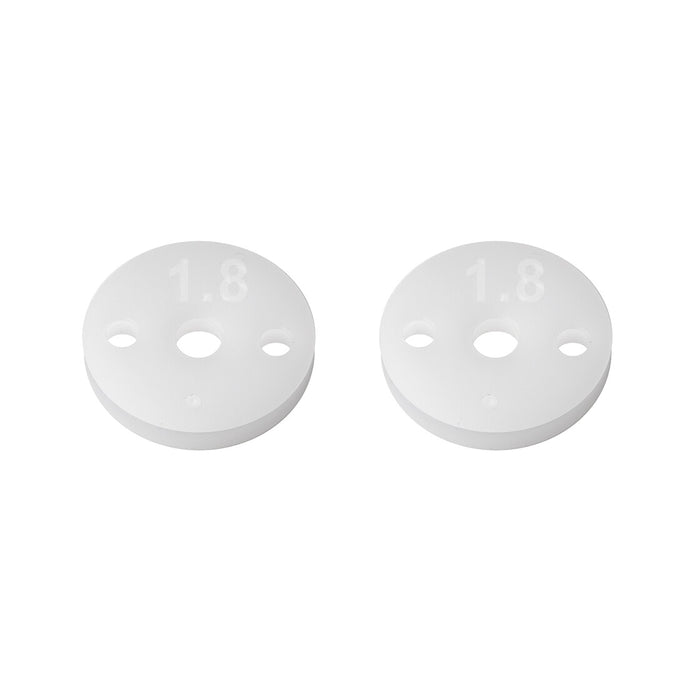 Pistons d'amortisseur 13mm, 2,5mm, 2x1,8 pour Team Associated RC10B6.4 FT 1/10