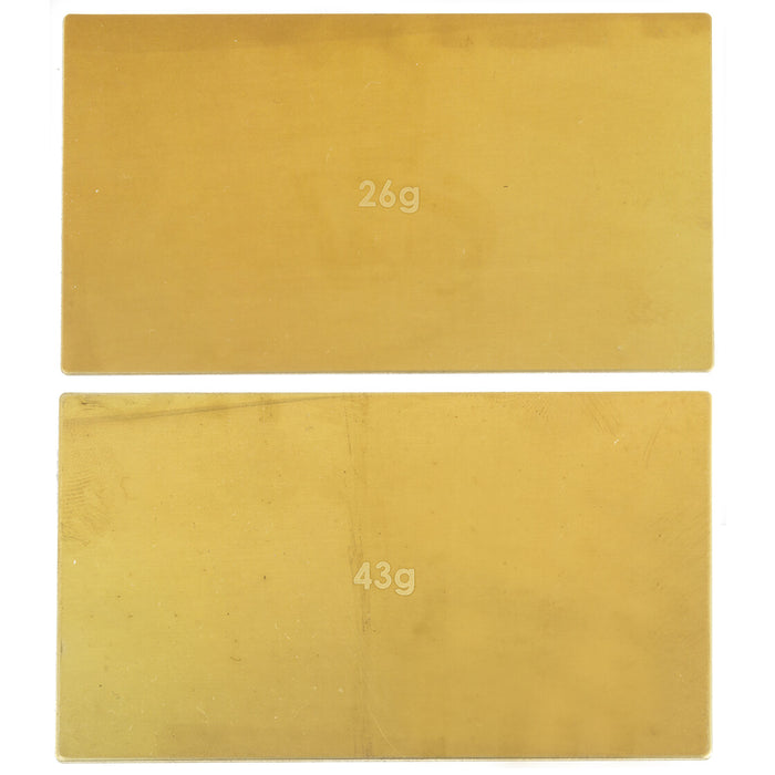 Poids sous batterie pour Team Associated RC10B6 FT 1/10 (laiton)