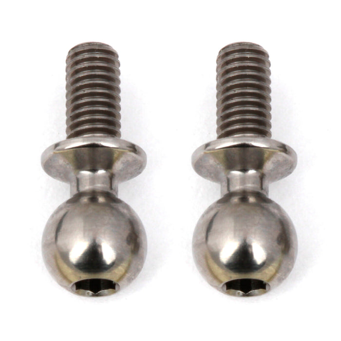 HD Ti Ballstuds, 6mm for Team Associated RC10B6 FT 1/10