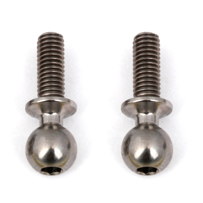 HD Ti Ballstuds, 8mm for Team Associated RC10B6 FT 1/10