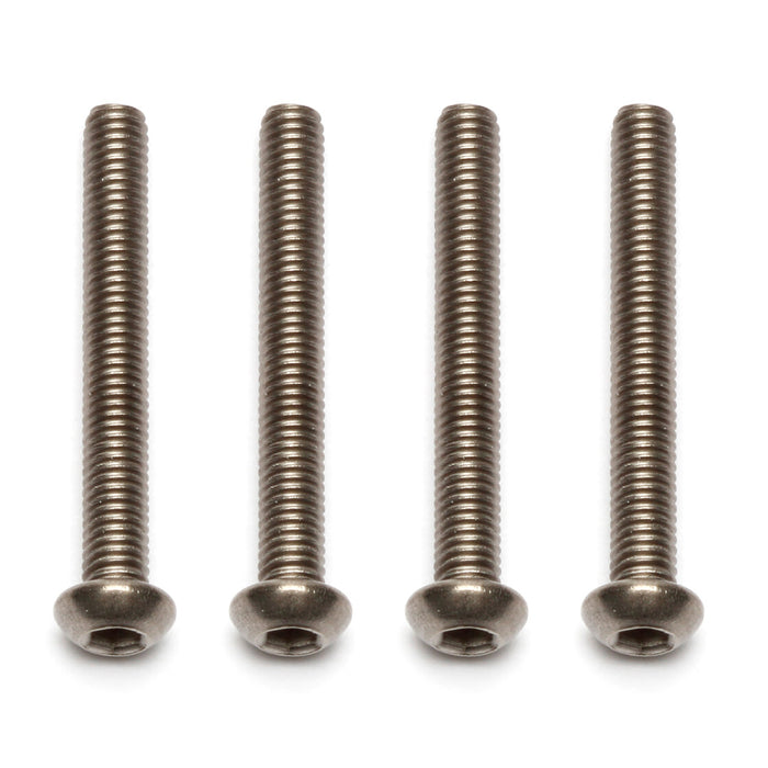 Screws, 3x24mm BHCS for Team Associated RC10B6 FT 1/10 (Ti)