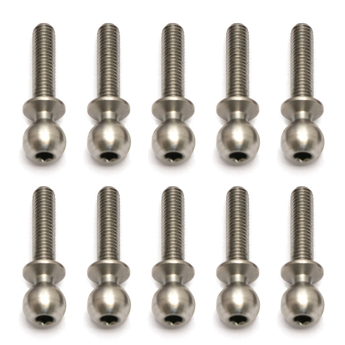 Heavy-duty Ballstuds, 12mm for Team Associated RC10B6 1/10
