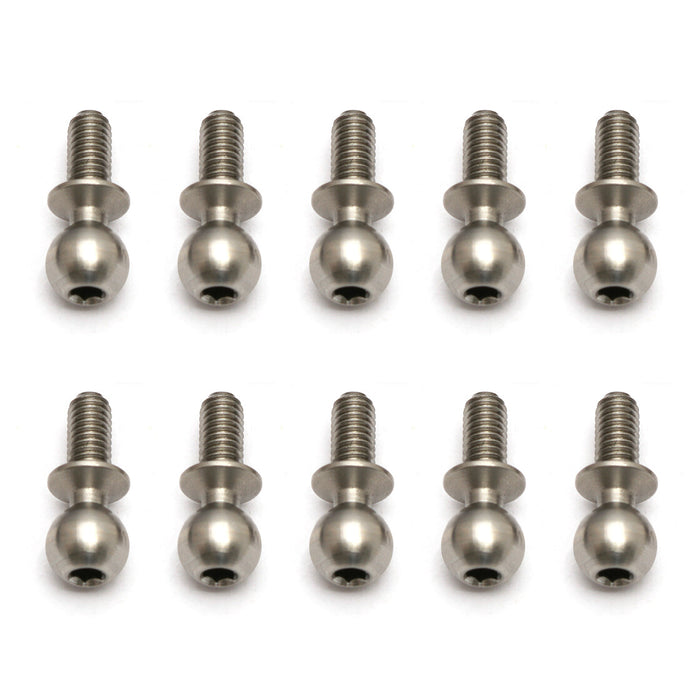 Heavy-duty Ballstuds, 6mm for Team Associated RC10B6 1/10