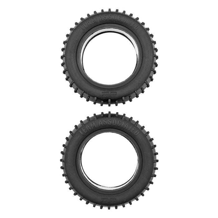 Hinterreifen mit Schaumstoff für Team Associated RC10 '89 Stealth 1/10