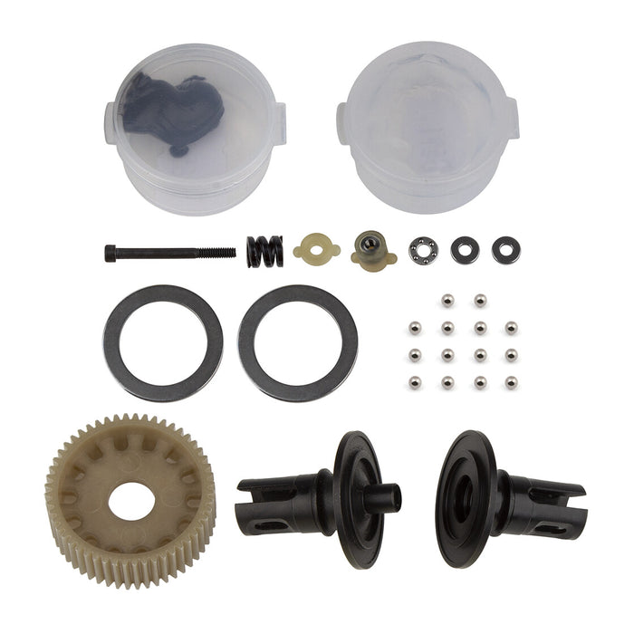 Ball Differential Kit with Thrust Bearing for Team Associated RC10B6.1 FT 1/10