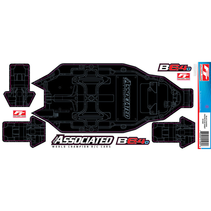 Chassis Protective Sheet for Team Associated RC10B6.4D FT 1/10