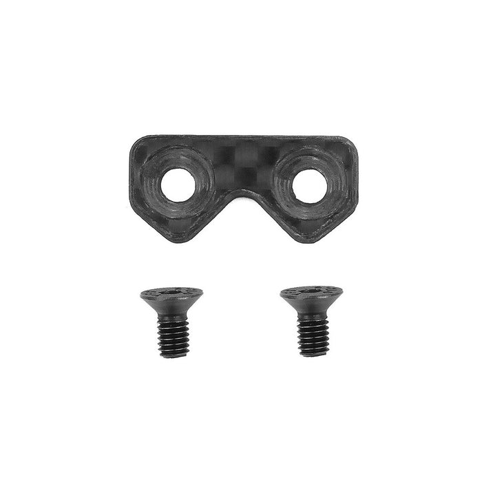 Bouton d'aile avant pour Team Associated RC10B7 FT 1/10 (Koolstofvezel)