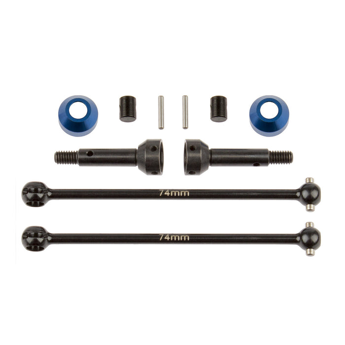 Front CVA Set for Team Associated RC10B74 4WD 1/10