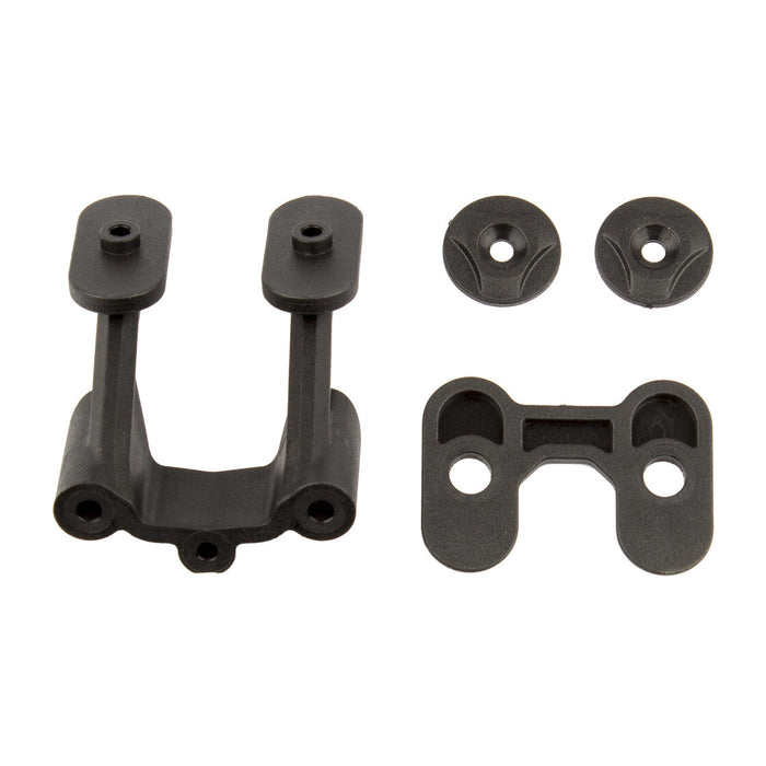 Rear Wing Mounts for Team Associated RC10B74 4WD 1/10