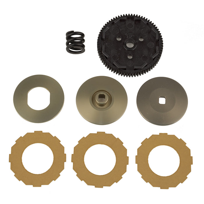 3 Pad Slipper Conversion for Team Associated RC10B74 4WD 1/10