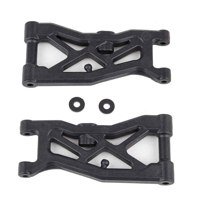 Front Suspension Arms, gull wing for Team Associated RC10B74.2 FT 1/10 (Carbon)