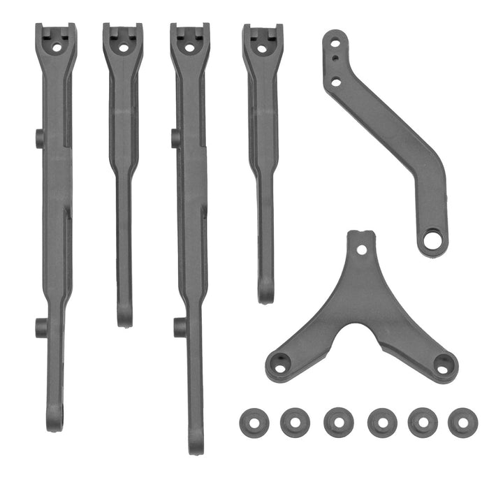 Chassis Braces for Team Associated RC10B84 FT 1/10 (Carbon)