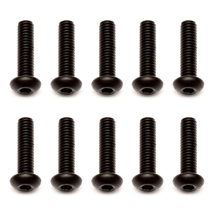 Screws, 2.5x10mm BHCS for Team Associated RC10B6.1 1/10
