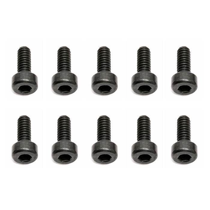 Screws, 2x0.4x5 mm SHCS for Team Associated RC10B64 4WD 1/10
