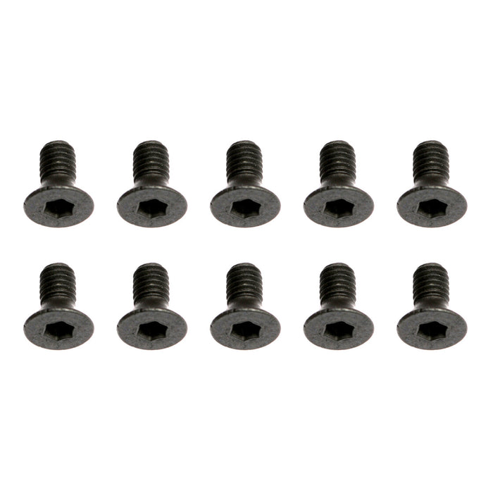 Screws, 3x0.5x6mm FHCS for Team Associated RC10B6.1 1/10