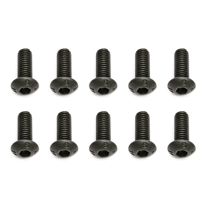 3x0.5x8mm Screws BHCS for Team Associated RC10B4.2 1/10