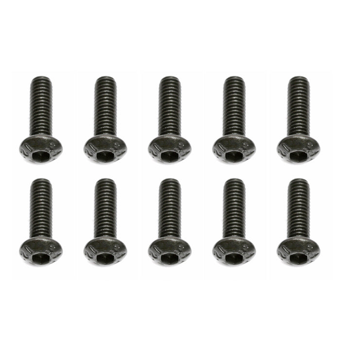 Screws, 3x10mm BHCS for Team Associated RC10B6 1/10