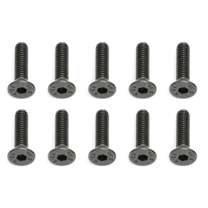 Screws, 3x12mm FHCS for Team Associated RC10B6 1/10