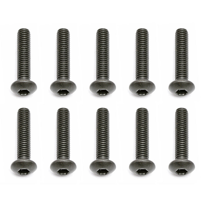 Screws, 3x14mm BHCS for Team Associated RC10B6 1/10