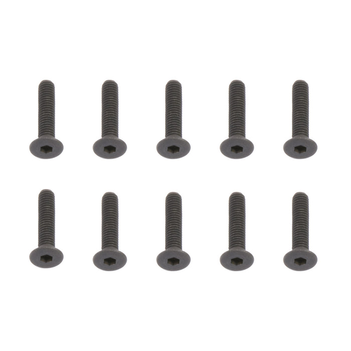 Screws, 3x14mm FHCS for Team Associated RC10B6.1 1/10