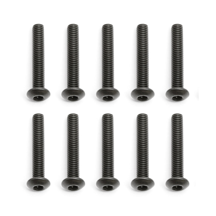 Screws, 3x18mm BHCS for Team Associated RC10B6.1 1/10