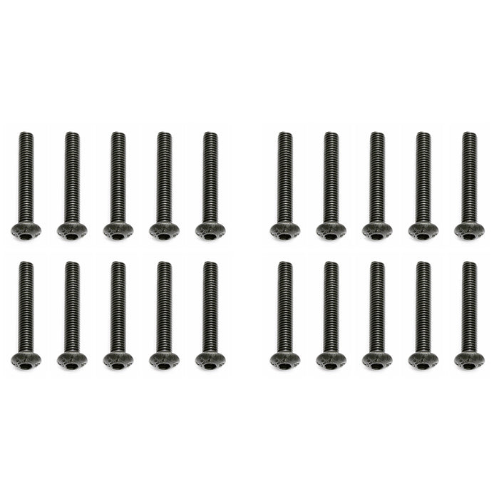 Screws, 3x20mm BHSS for Team Associated RC10B6 1/10